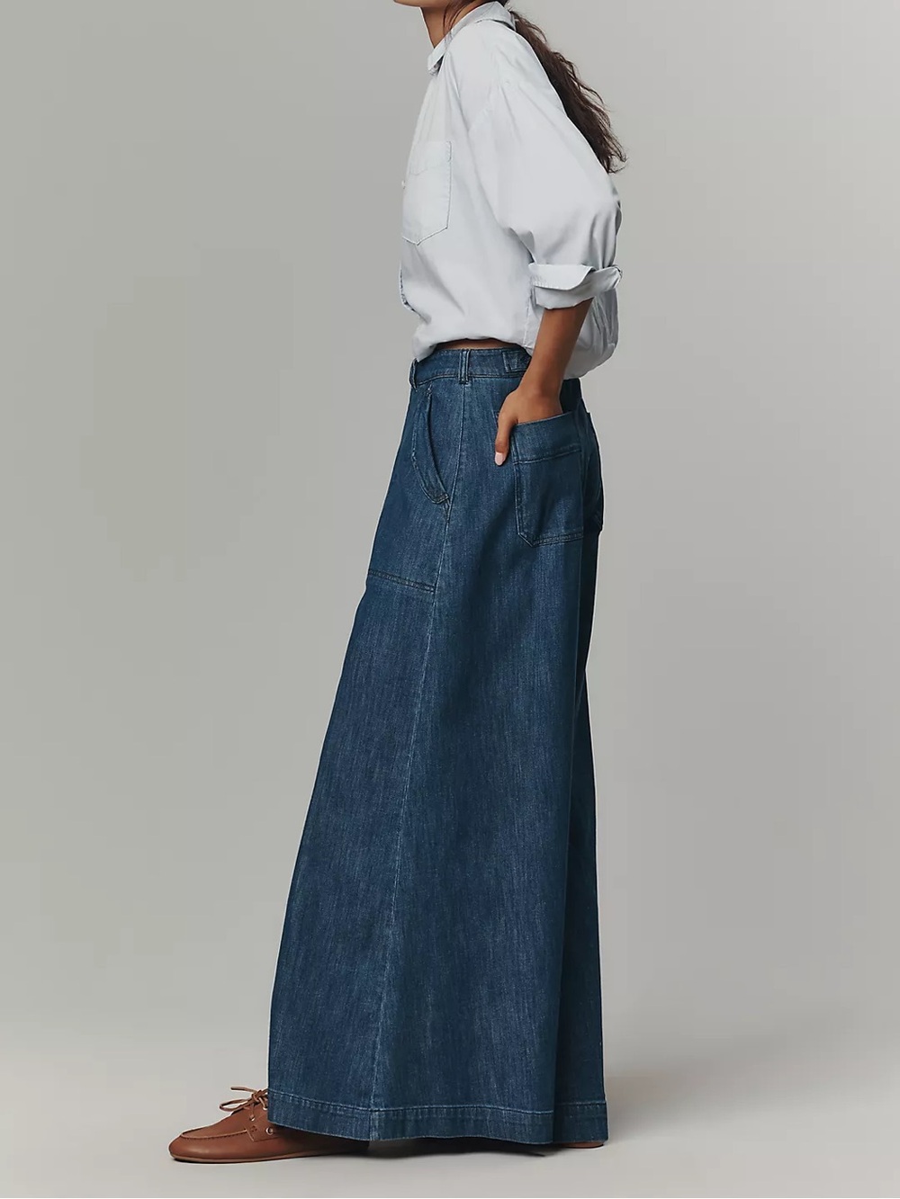 Pilcro High-Rise Wide-Leg Jeans - Picture 4 of 6